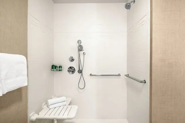 Süit, 2 Yatak Odası, Şömine (Mobility Accessible, Roll-In Shower)