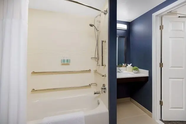 Stüdyo, 1 En Büyük (King) Boy Yatak ve Çekyat (Mobility/Hearing Accessible, Tub)