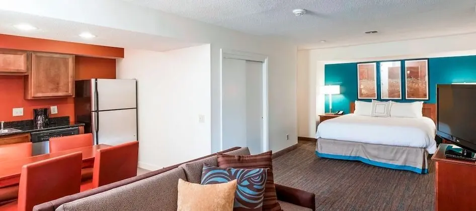 Stüdyo, 1 Büyük (Queen) Boy Yatak ve Çekyat (Mobility/Hearing Access, Roll-In Shwr)