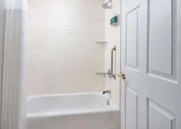 Oda, 1 Büyük (Queen) Boy Yatak ve Çekyat, Engellilere Uygun (Mobility Tub One Bedroom)