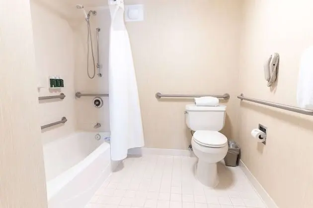 Oda, 1 Büyük (Queen) Boy Yatak ve Çekyat, Engellilere Uygun (Mobility/Hearing Tub)