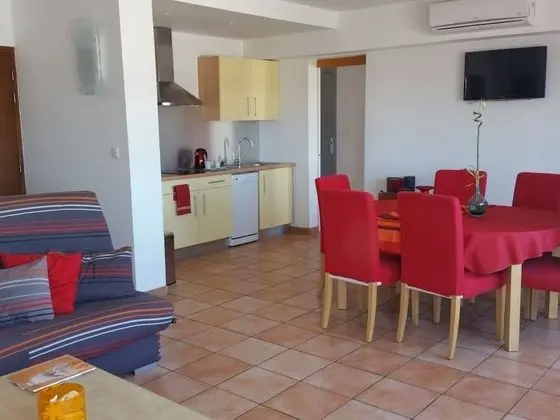 Standard Apart Daire, Deniz Manzaralı (T3 -  LES 4 MATS (75 m2))