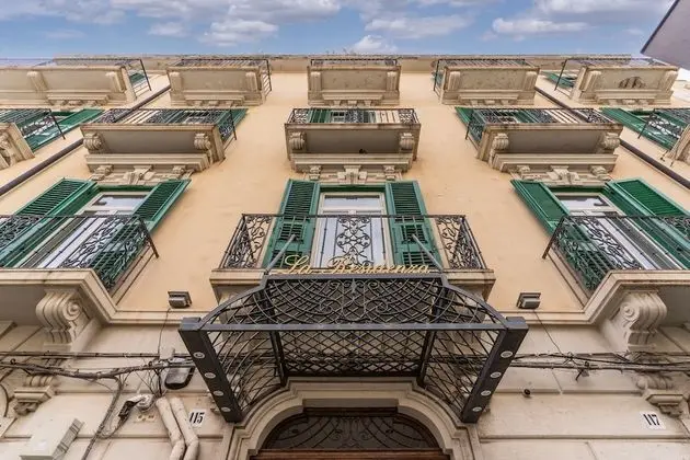 Konaklama yerinin ön cephesi