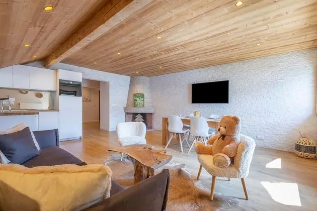 Comfort Apart Daire, Banyolu/Duşlu, Dağ Manzaralı (Le Passon)