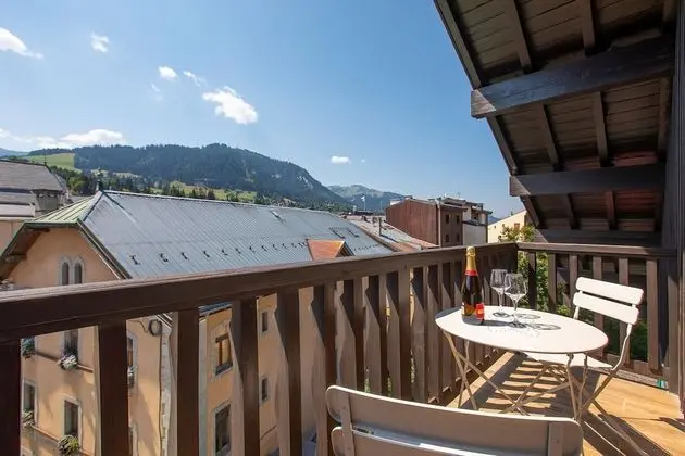 Comfort Apart Daire, Banyolu/Duşlu, Dağ Manzaralı (Le Passon)
