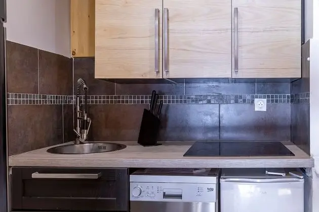 Stüdyo, Banyolu/Duşlu, Dağ Manzaralı (Avec Jardin - App 17)