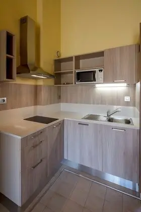 Apart Daire, 1 Yatak Odası, Küçük Mutfak, Bahçe Manzaralı (D)