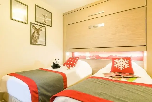 Appartement 4 personnes - 1 chambre - Balcon - Vue montagne