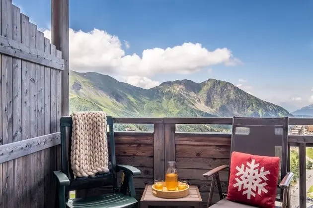 Appartement 4 personnes - 1 chambre - Balcon - Vue montagne