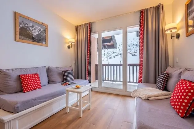 Appartement 4 personnes, 1 chambre, Vue Montagne dégagée