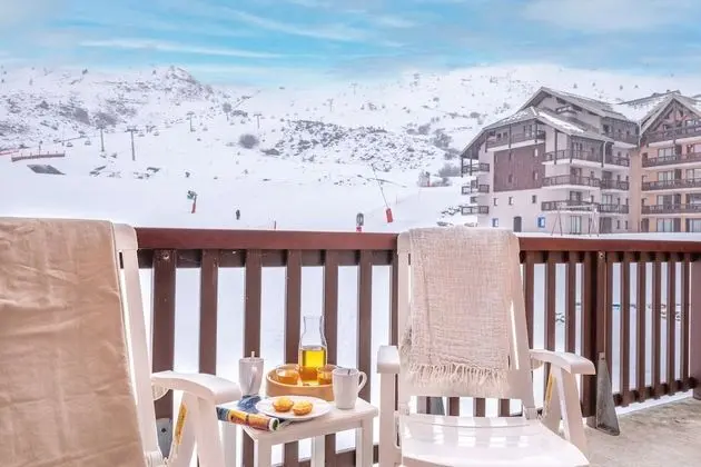 Appartement 4 personnes, 1 chambre, Vue Montagne dégagée