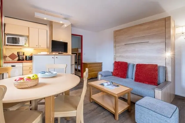 Studio 4 personnes - 1 coint nuit - Vue Montagne