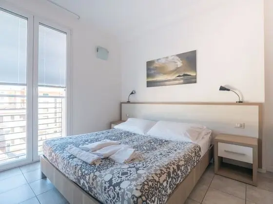 Apart Daire, 1 Yatak Odası, Balkon, Kısmi Deniz Manzaralı (Bilocale)