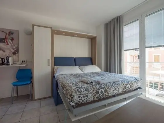 Apart Daire, 1 Yatak Odası, Balkon, Kısmi Deniz Manzaralı (Bilocale)