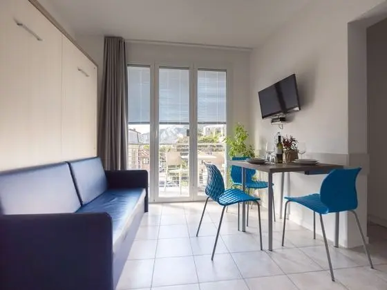 Apart Daire, 1 Yatak Odası, Balkon, Kısmi Deniz Manzaralı (Bilocale)