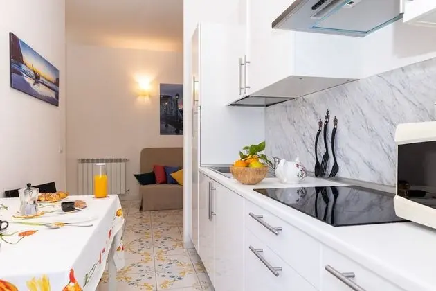 City Apart Daire, 2 Yatak Odası, Balkon, Bahçe Manzaralı (Via Parsano 6 B)