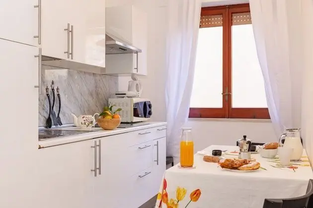 City Apart Daire, 2 Yatak Odası, Balkon, Bahçe Manzaralı (Via Parsano 6 B)