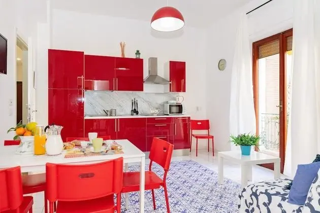 City Apart Daire, 2 Yatak Odası, Teras, Bahçe Manzaralı (Via Parsano 6 B)