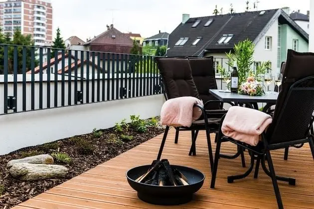 Panoramic Deluxe Apartment, large terrace