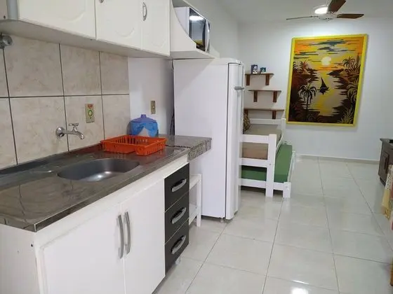 Apartamento, 1 quarto -Térreo (N1) Ar Condicionado, churrasqueira