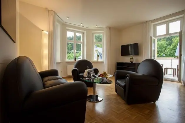 Luxury Süit, Küvet, Bahçe Manzaralı (Mühlenkopf)