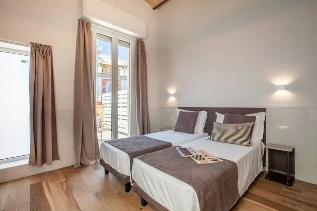 Tek Büyük Yataklı Oda, 1 Çift Kişilik Yatak, Teras