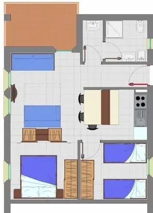 Apart Daire, 2 Yatak Odası