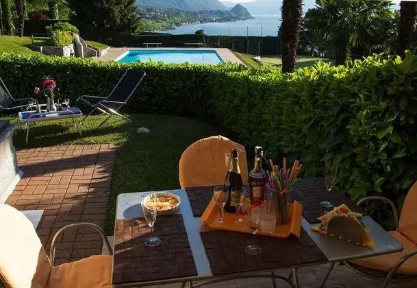 Family Apart Daire, 1 Çift Kişilik Yatak, 2 Banyolu, Bahçeli (Residenza due Laghi Pool Lake View)