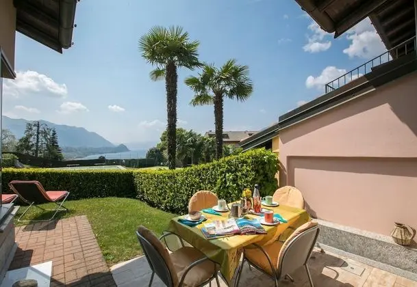 Family Apart Daire, 1 Çift Kişilik Yatak, 2 Banyolu, Bahçeli (Residenza due Laghi Pool Lake View)