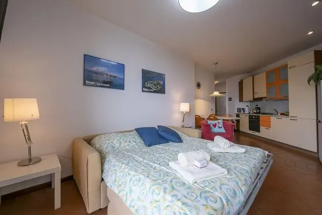 Family Apart Daire, Birden Çok Yatak, Göl Kenarı (Residenza Le Palme Bellavista)