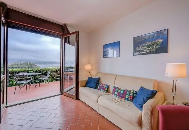 Family Apart Daire, Birden Çok Yatak, Göl Kenarı (Residenza Le Palme Bellavista)