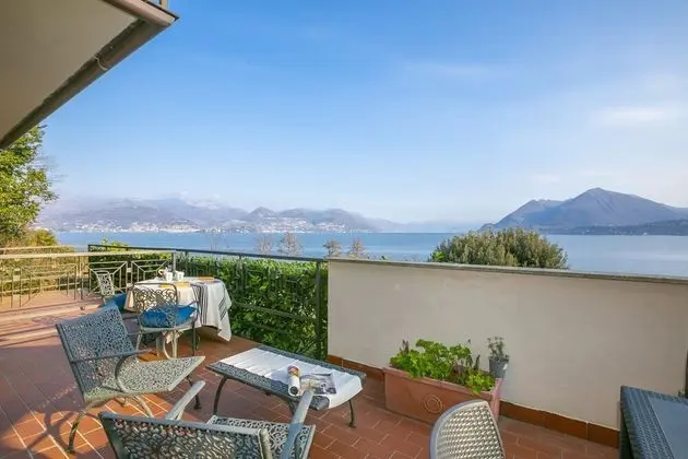 Family Apart Daire, Birden Çok Yatak, Göl Kenarı (Residenza Le Palme Bellavista)