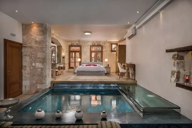 Superior Süit, Balkon, Deniz Manzaralı (with Heated Private Plunge Pool)