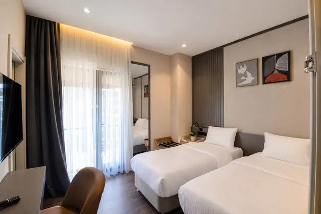 Standart İki Ayrı Yataklı Şehir manzarası Oda