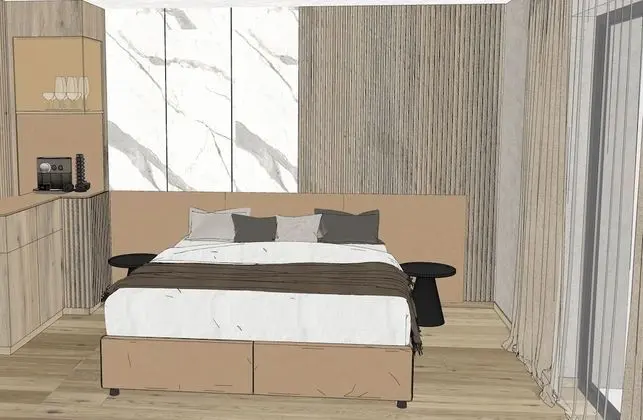 Deluxe Tek Büyük Yataklı Oda