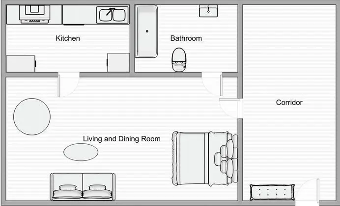 City Çatı Katı (Loft)