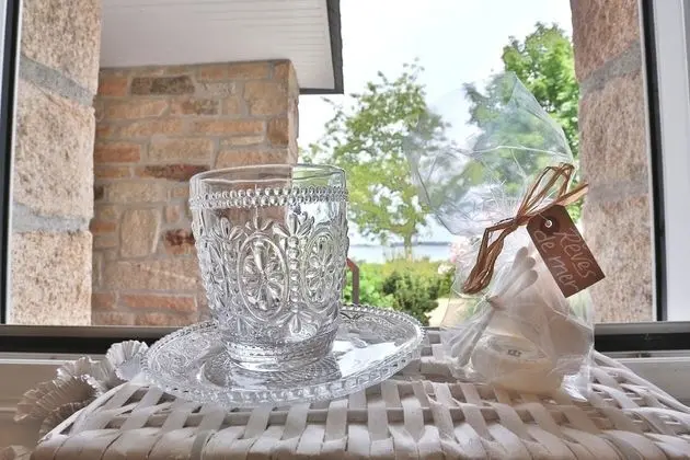Tek Büyük Yataklı Oda, Banyolu/Duşlu, Deniz Manzaralı (ÎLE LONGUE vue jardin)