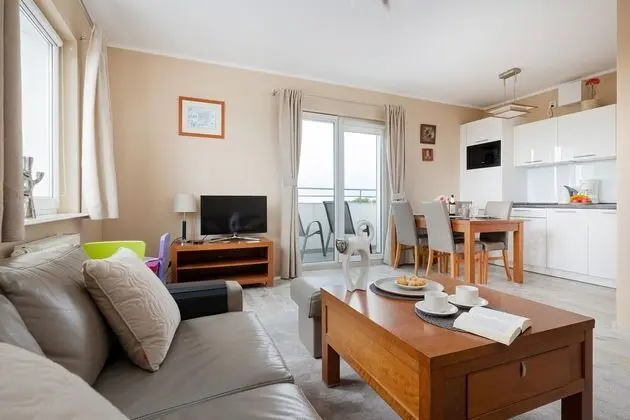 Apart Daire, 1 Yatak Odası, Balkon, Deniz Manzaralı