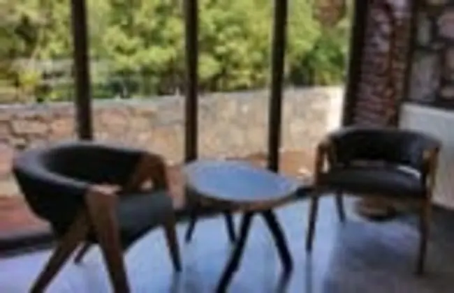 Deluxe Çift Kişilik Taş Oda, Havuz ve Bahçe Manzaralı, Büyük Yataklı