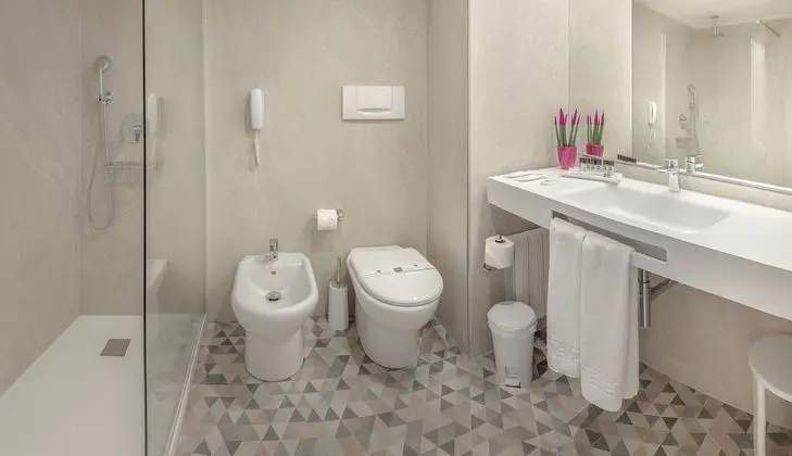Standard Büyük Yataklı Tek Kişilik Oda, Teras, Şehir Manzaralı