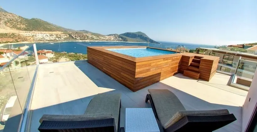 Honeymoon Süit, Kişiye Özel Havuzlu, Deniz Manzaralı