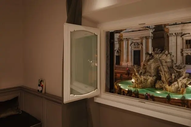 Deluxe Üç Kişilik Oda, Şömine