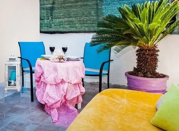 Standard Tek Büyük Yataklı Oda, Teras