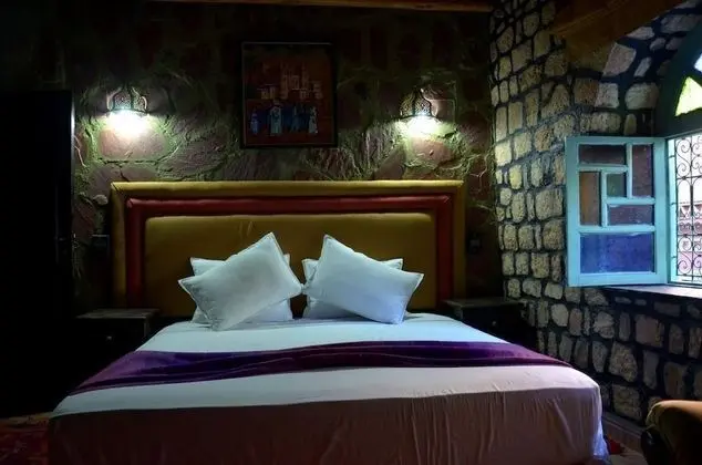 Panoramic Tek Büyük veya İki Ayrı Yataklı Oda, 1 Çift Kişilik Yatak, Teras, Dağ Manzaralı