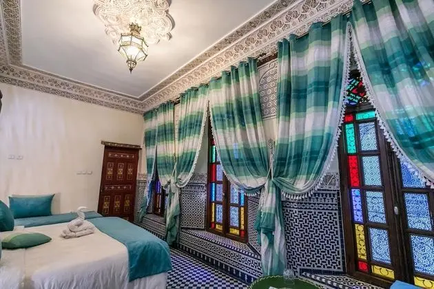 Deluxe Dört Kişilik Oda (Azrou)