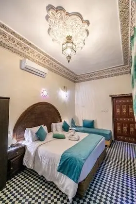 Deluxe Dört Kişilik Oda (Azrou)