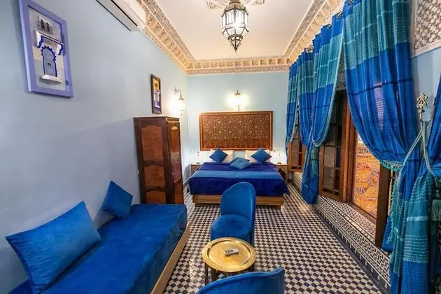 Deluxe Dört Kişilik Oda (Chefchaouen)