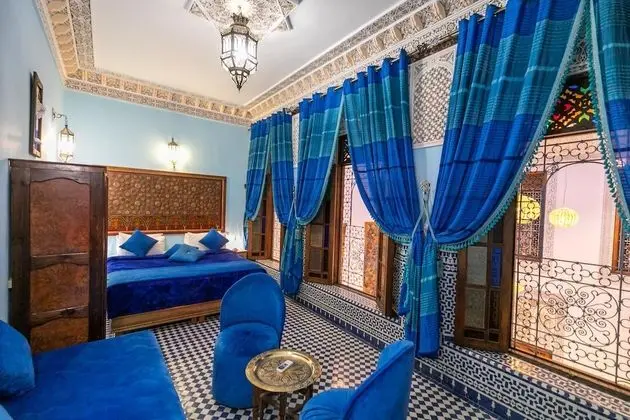 Deluxe Dört Kişilik Oda (Chefchaouen)