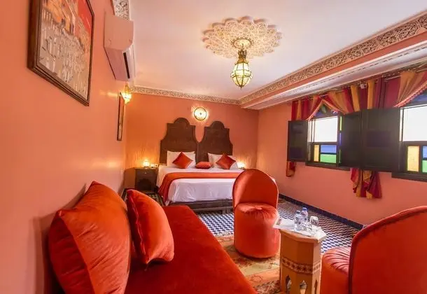 Deluxe Dört Kişilik Oda (Marrakech)
