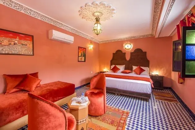 Deluxe Dört Kişilik Oda (Marrakech)